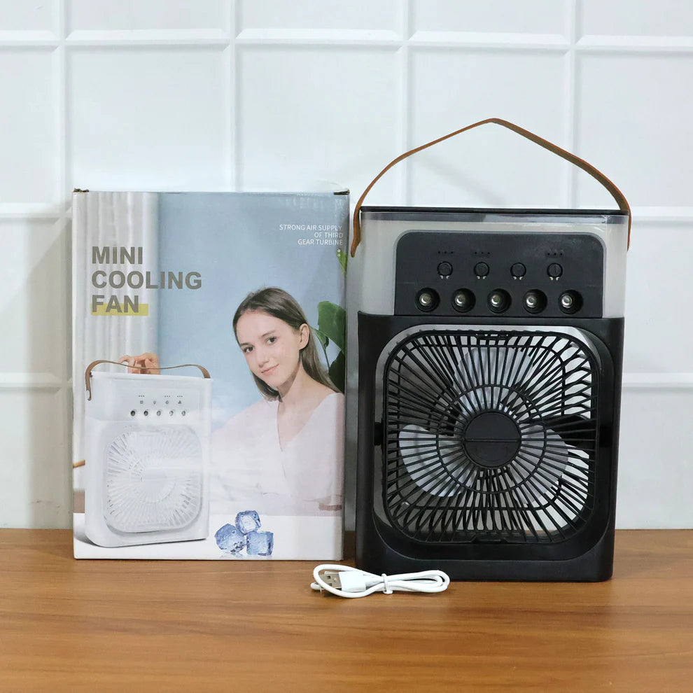 Portable Usb Rechargeable Mini Cooling Fan (1 Pc)