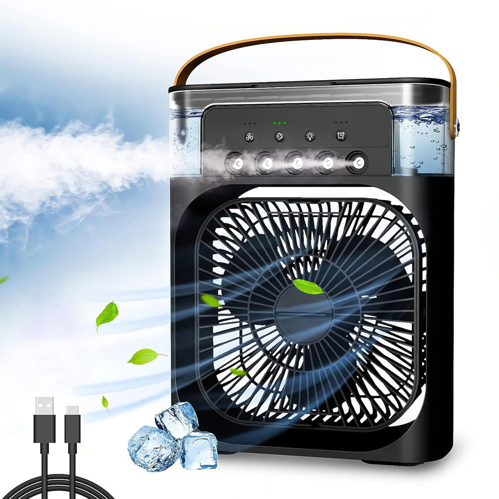 Portable Usb Rechargeable Mini Cooling Fan (1 Pc)